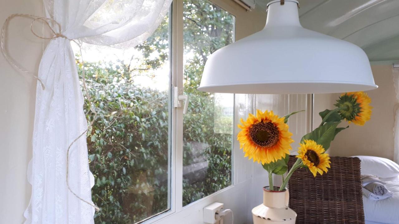 Pipowagen Overnachting Het Houten Huis Zaltbommel Exteriér fotografie