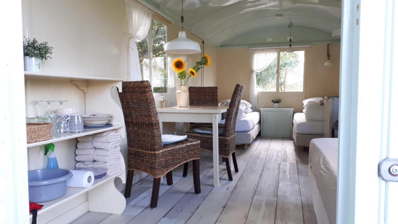 Pipowagen Overnachting Het Houten Huis Zaltbommel Exteriér fotografie